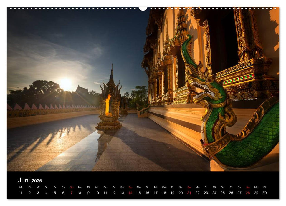 Koh Samui im Sonnenlicht (CALVENDO Wandkalender 2026)