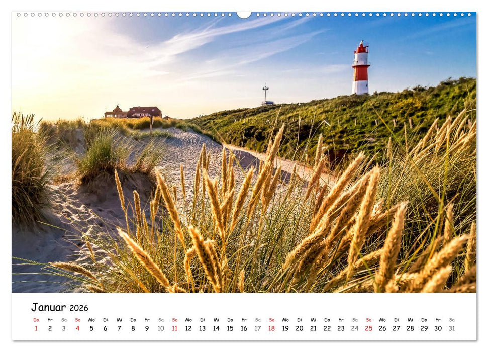Borkum, bezaubernde Nordseeinsel (CALVENDO Premium Wandkalender 2026)