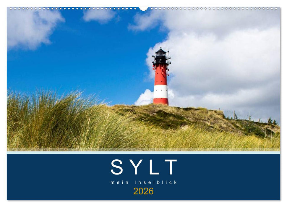 Sylt mein Inselblick (CALVENDO Wandkalender 2026)