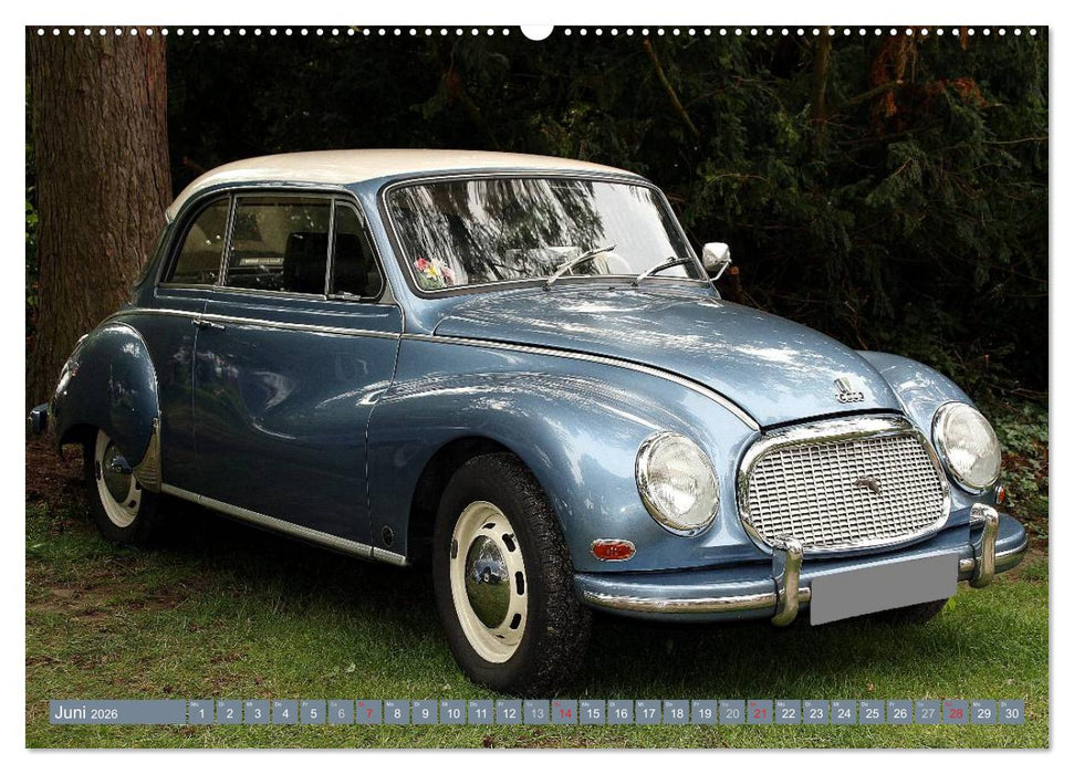 Oldtimer vergangenger Jahrzehnte (CALVENDO Premium Wandkalender 2026)