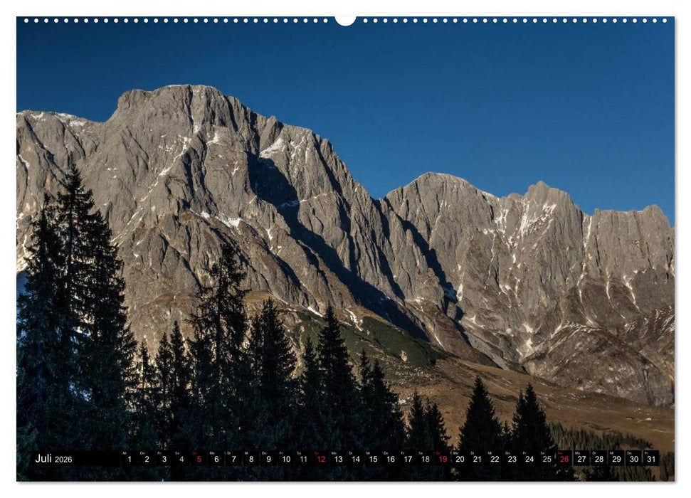 HOCHKÖNIG - Gipfel der Salzburger Alpen (CALVENDO Premium Wandkalender 2026)