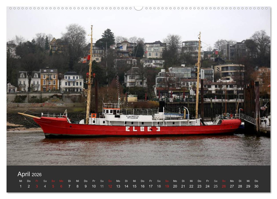 Hafen Hamburg 2026 (CALVENDO Premium Wandkalender 2026)