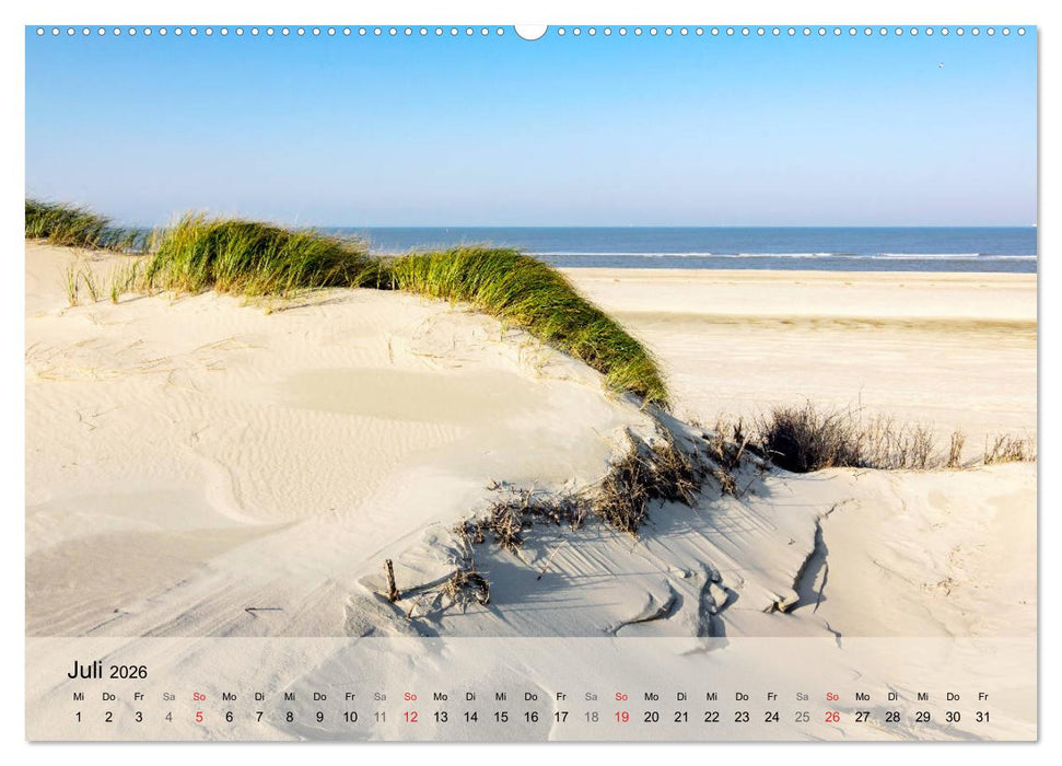 Nordsee - Traum (CALVENDO Premium Wandkalender 2026)