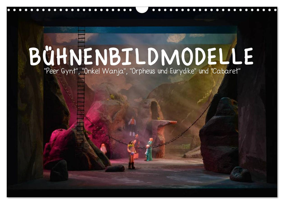 Bühnenbildmodelle (CALVENDO Wandkalender 2026)