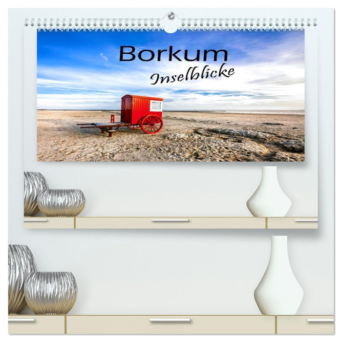 Borkum - Inselblicke (CALVENDO Premium Wandkalender 2026)
