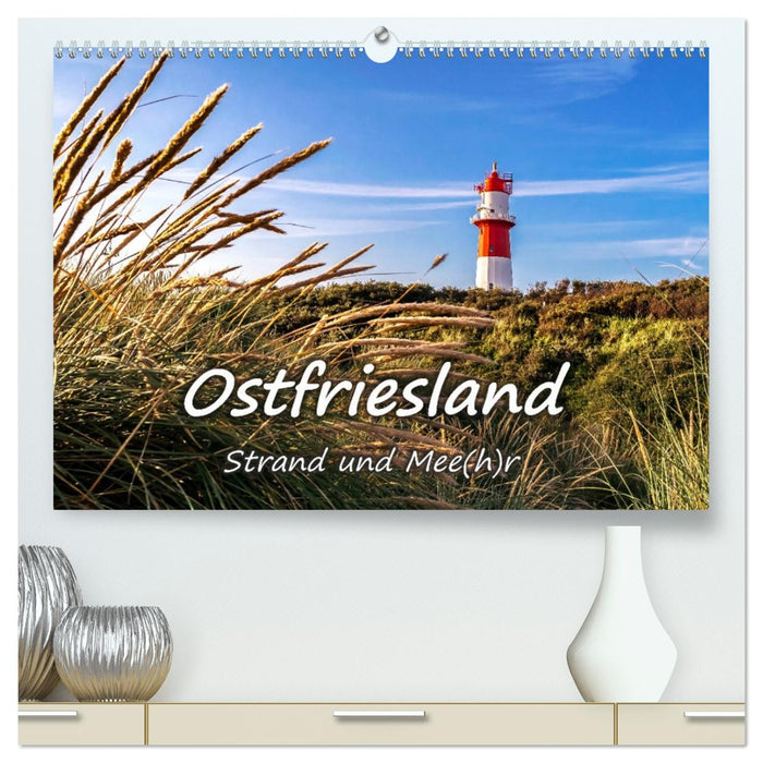 OSTFRIESLAND Strand und Mee(h)r (CALVENDO Premium Wandkalender 2026)