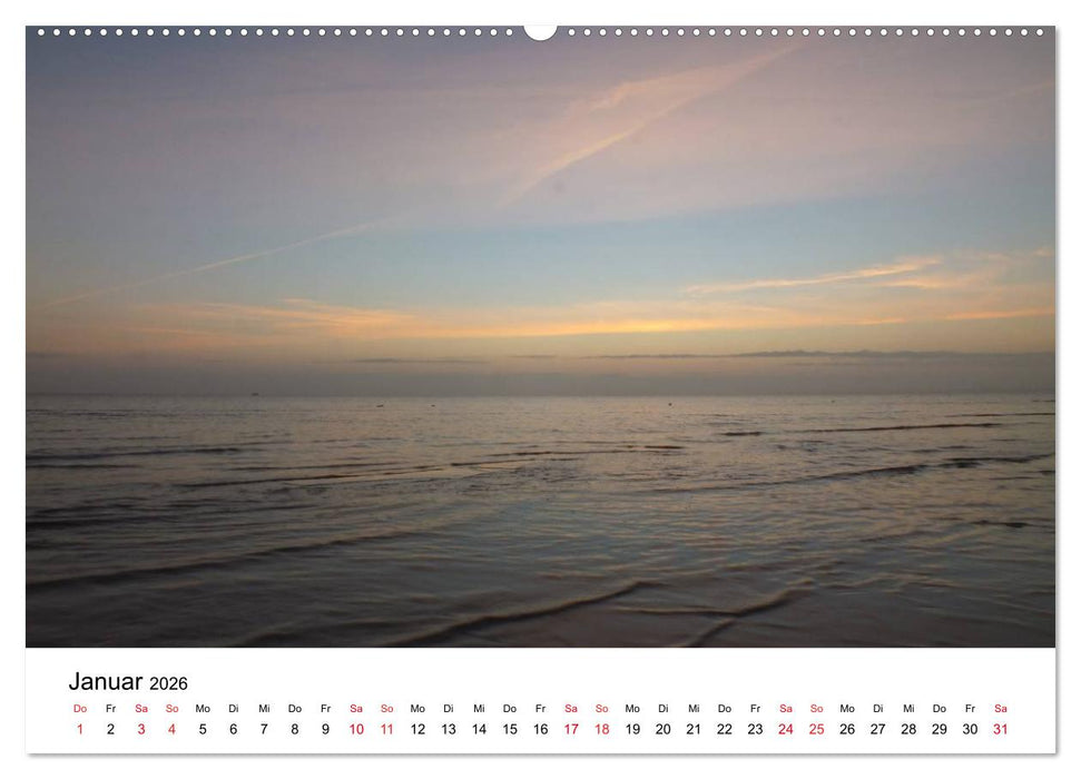 Lübecker Bucht (CALVENDO Premium Wandkalender 2026)