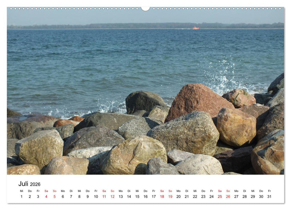 Lübecker Bucht (CALVENDO Premium Wandkalender 2026)
