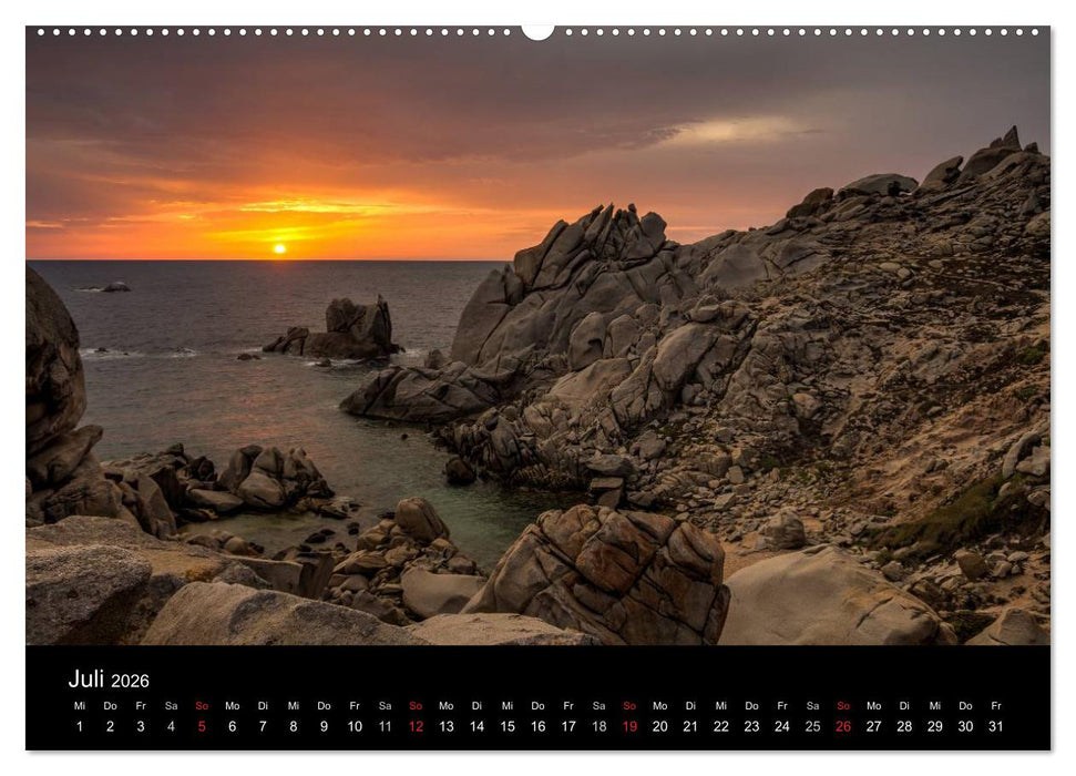 Sardinien - die schönsten Emotionen der Insel (CALVENDO Premium Wandkalender 2026)