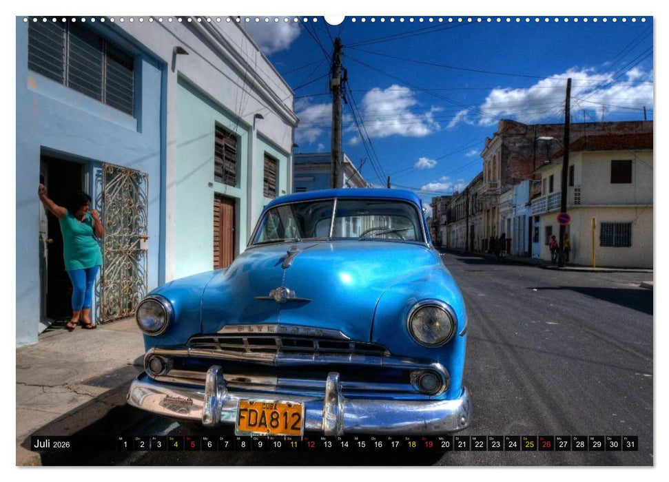 Kuba - Faszination pur (CALVENDO Premium Wandkalender 2026)
