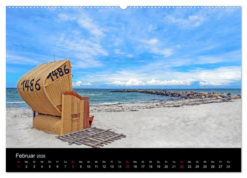 Malerische Kieler Förde (CALVENDO Wandkalender 2026)