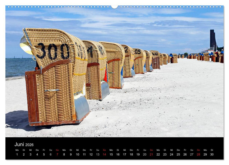 Malerische Kieler Förde (CALVENDO Wandkalender 2026)