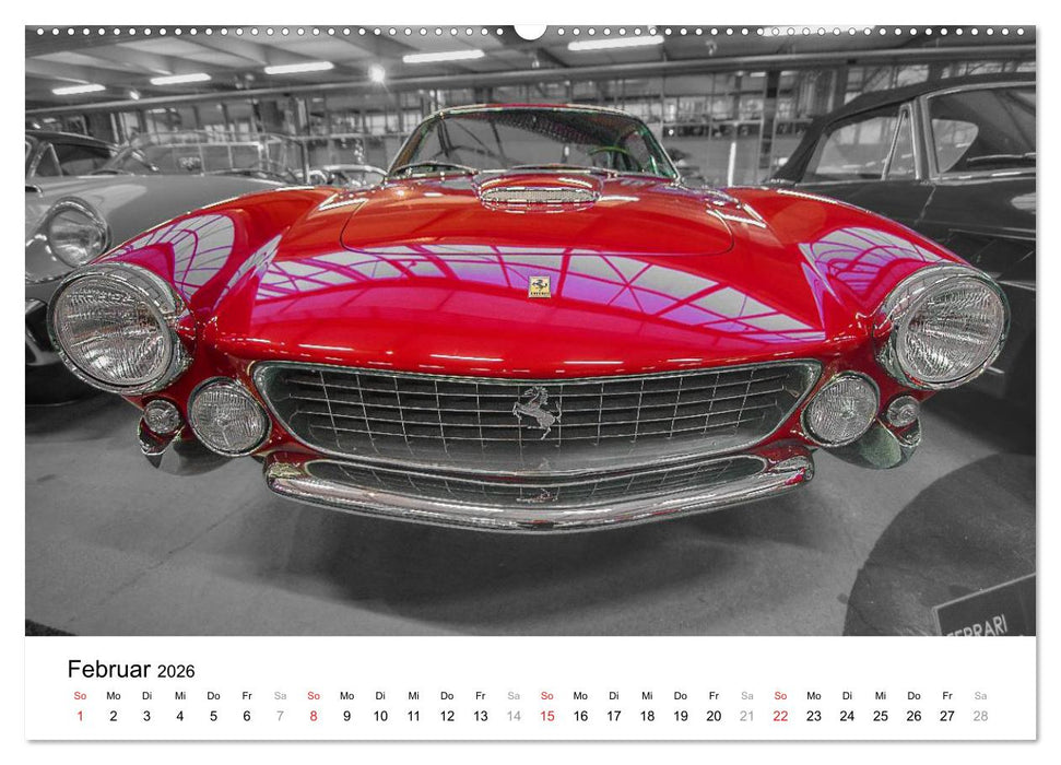 Classic Dream Cars (CALVENDO Premium Wandkalender 2026)