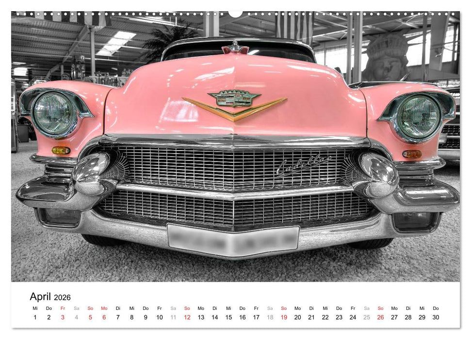 Classic Dream Cars (CALVENDO Premium Wandkalender 2026)