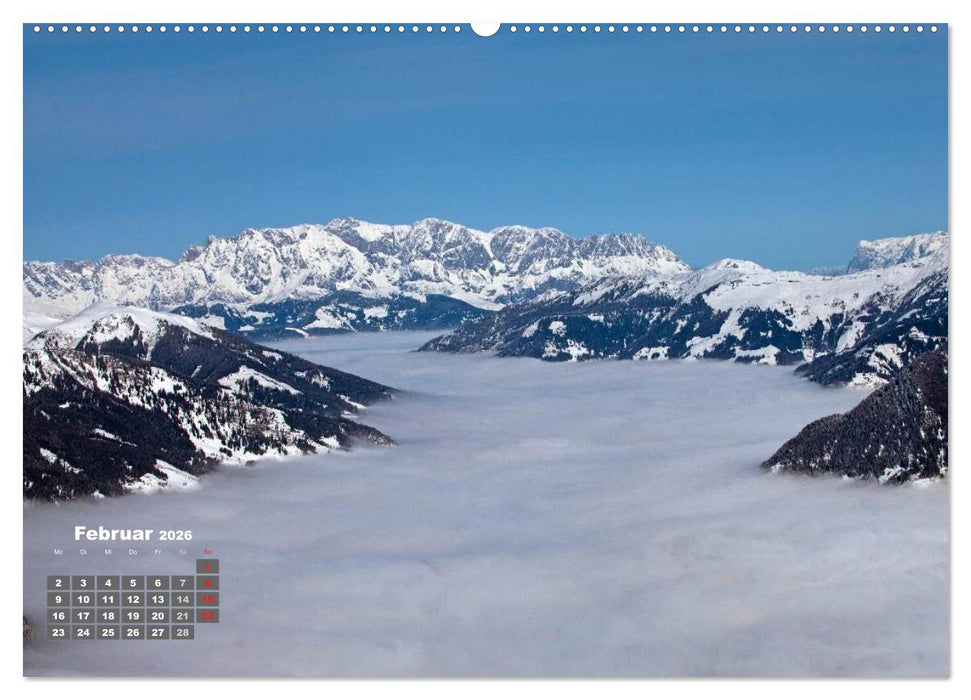 Die weiten Täler im Salzburger Land (CALVENDO Wandkalender 2026)