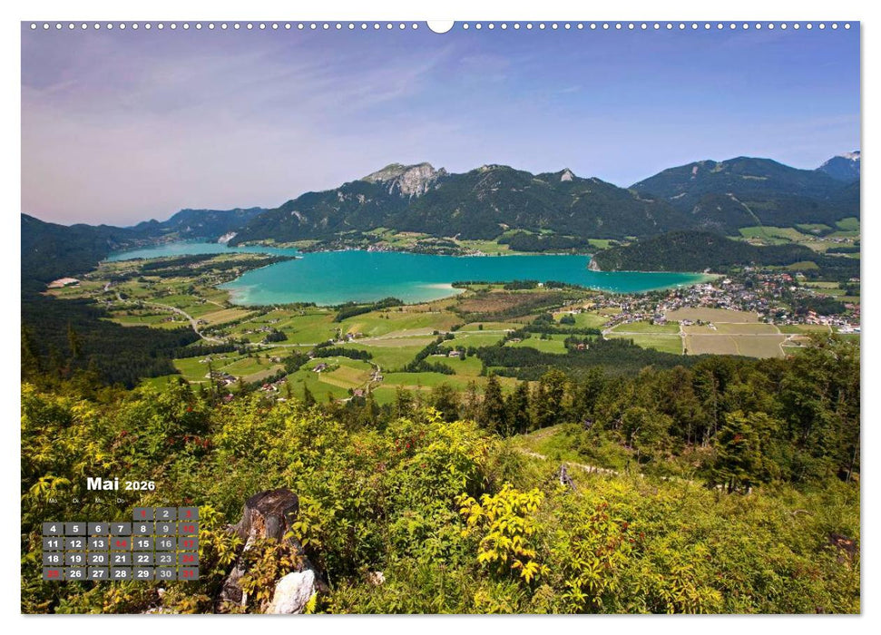 Die weiten Täler im Salzburger Land (CALVENDO Wandkalender 2026)