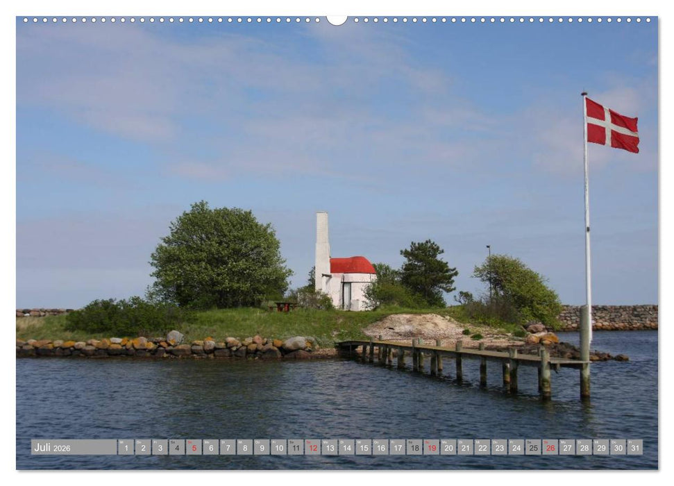 Dänemark - Ostseeküste (CALVENDO Premium Wandkalender 2026)