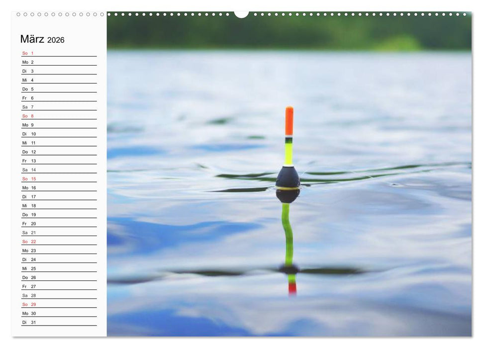 Faszination Angeln und Fischen (CALVENDO Premium Wandkalender 2026)