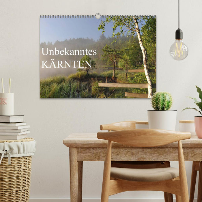Unbekanntes Kärnten (CALVENDO Wandkalender 2026)