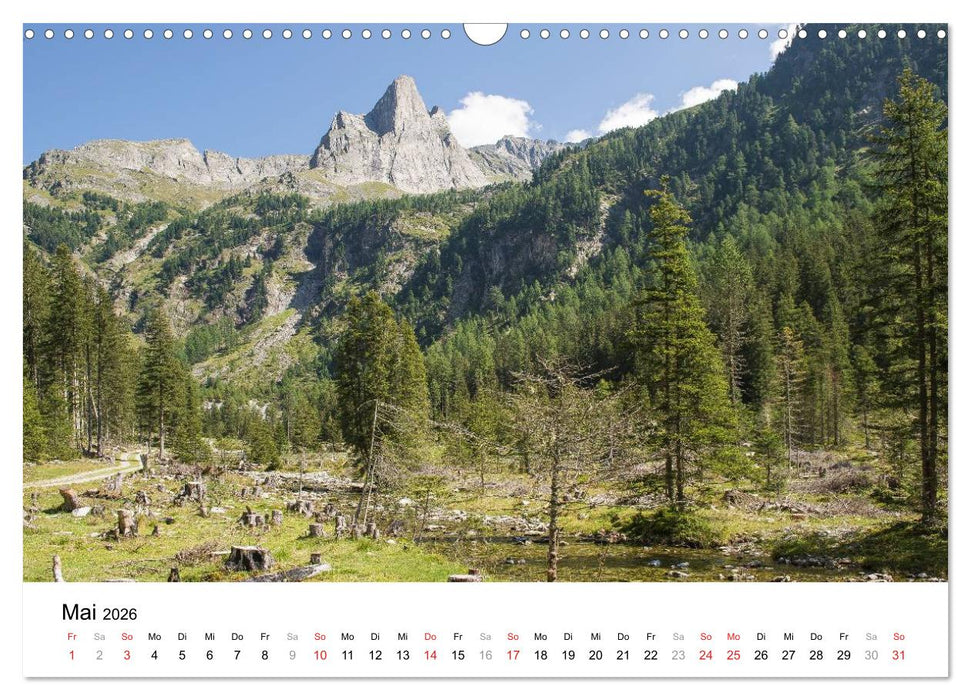 Unbekanntes Kärnten (CALVENDO Wandkalender 2026)