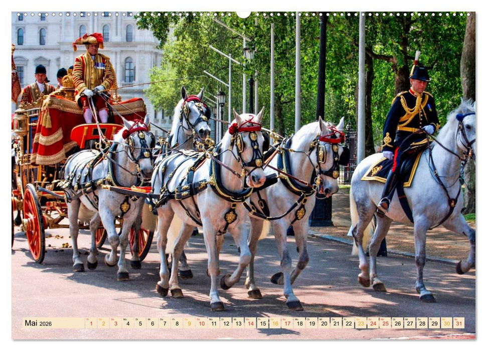 Pferdekutschen - Vorgänger des Automobils (CALVENDO Premium Wandkalender 2026)