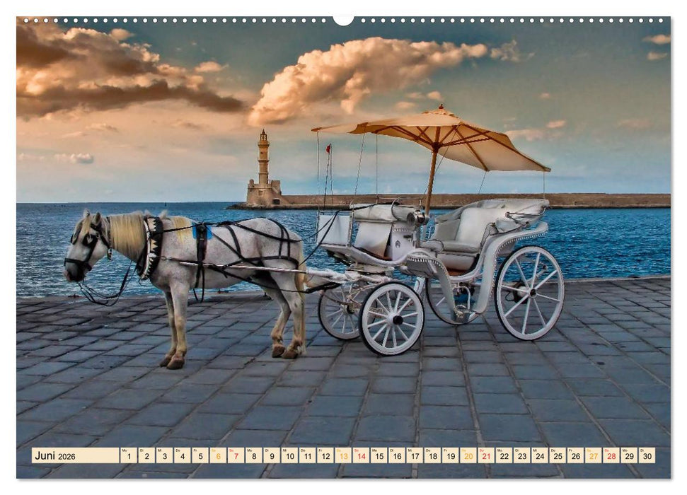 Pferdekutschen - Vorgänger des Automobils (CALVENDO Premium Wandkalender 2026)