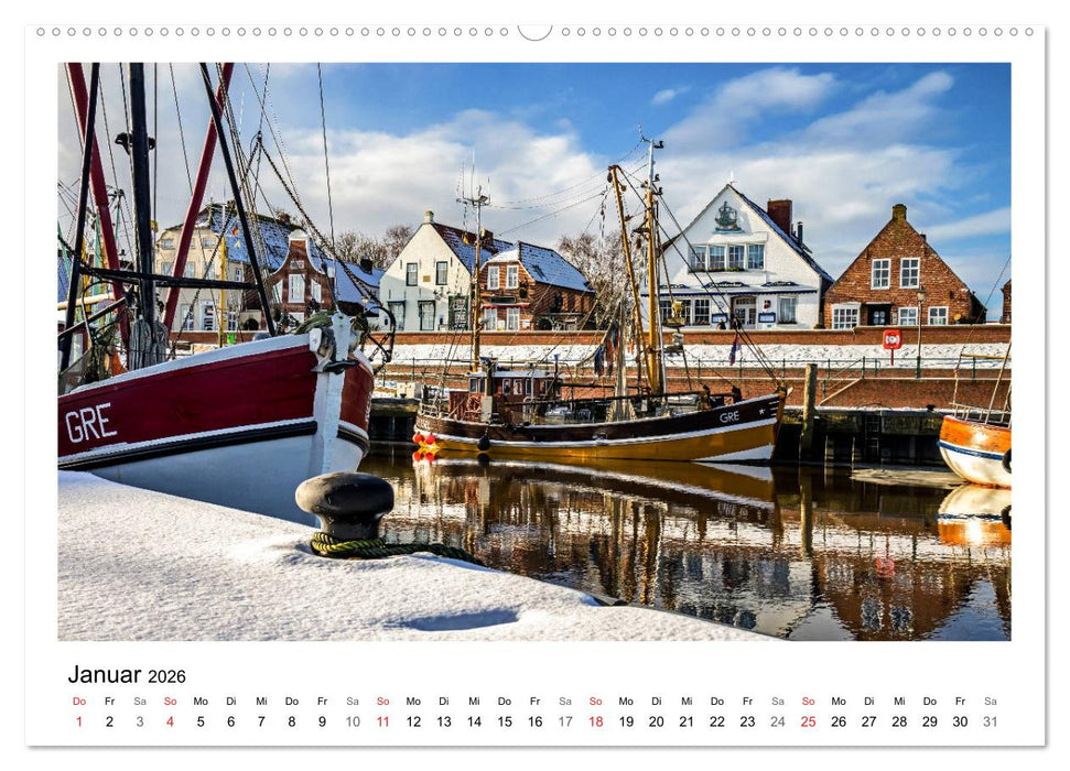 Ostfriesland - Tour (CALVENDO Wandkalender 2026)