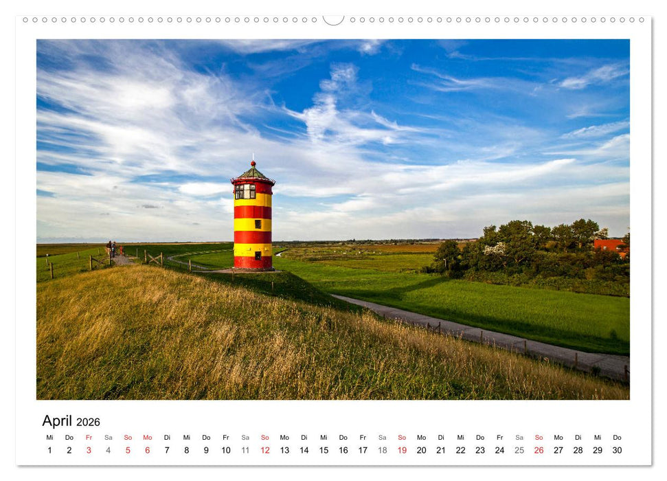 Ostfriesland - Tour (CALVENDO Wandkalender 2026)