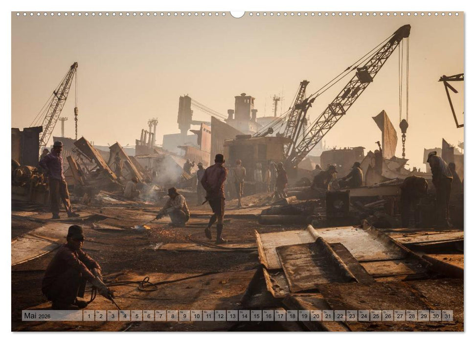 Alltag in Indien (CALVENDO Wandkalender 2026)