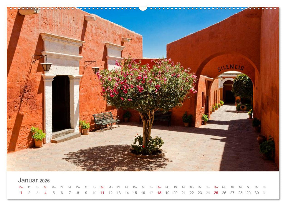 Peru - Perle der Anden (CALVENDO Wandkalender 2026)