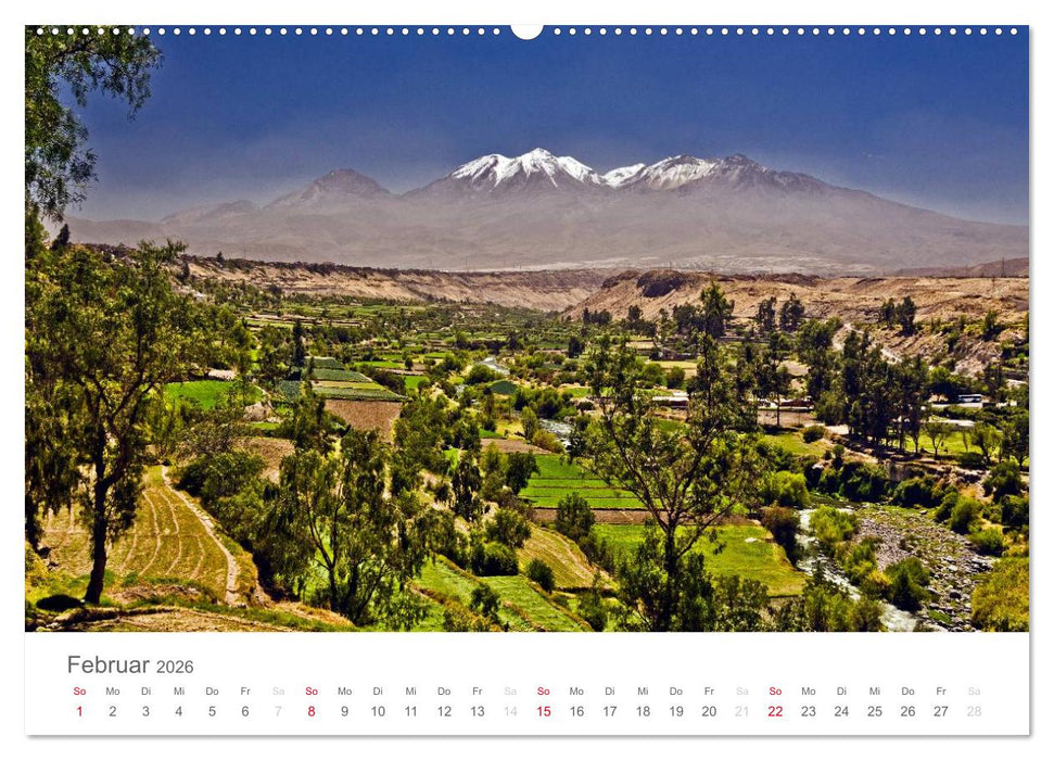 Peru - Perle der Anden (CALVENDO Wandkalender 2026)