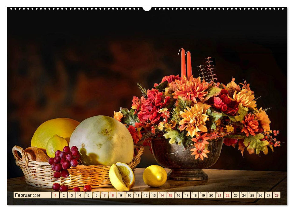 Stillleben - aber mit Stil (CALVENDO Premium Wandkalender 2026)