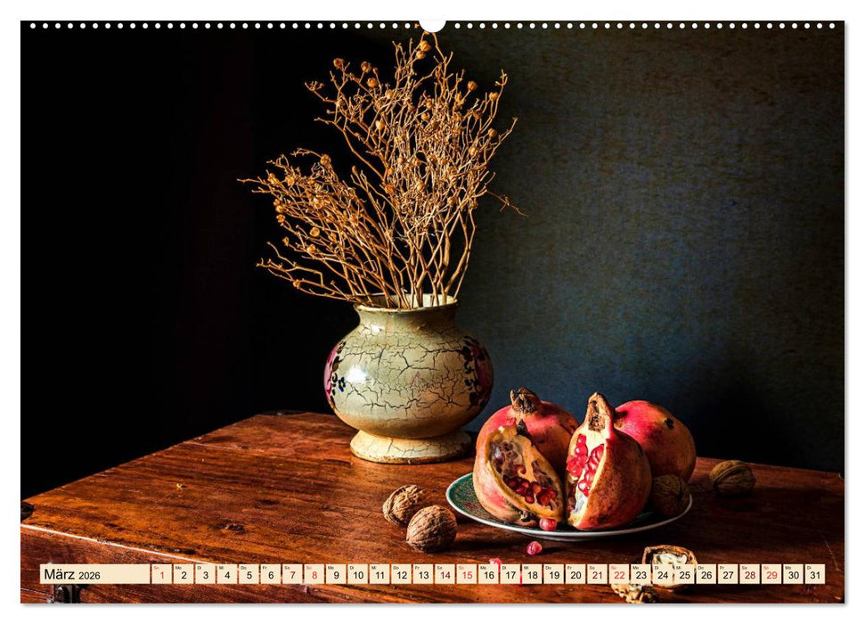 Stillleben - aber mit Stil (CALVENDO Premium Wandkalender 2026)