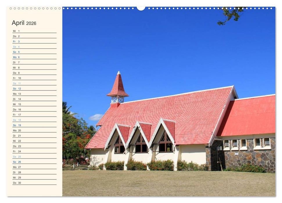 Mauritius - traumhaft und unvergesslich (CALVENDO Premium Wandkalender 2026)