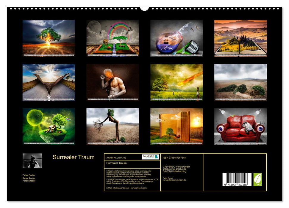 Surrealer Traum (CALVENDO Premium Wandkalender 2026)