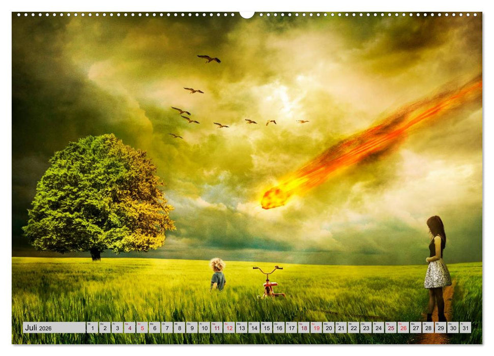 Surrealer Traum (CALVENDO Premium Wandkalender 2026)