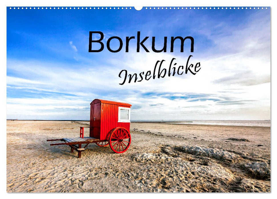 Borkum - Inselblicke (CALVENDO Wandkalender 2026)