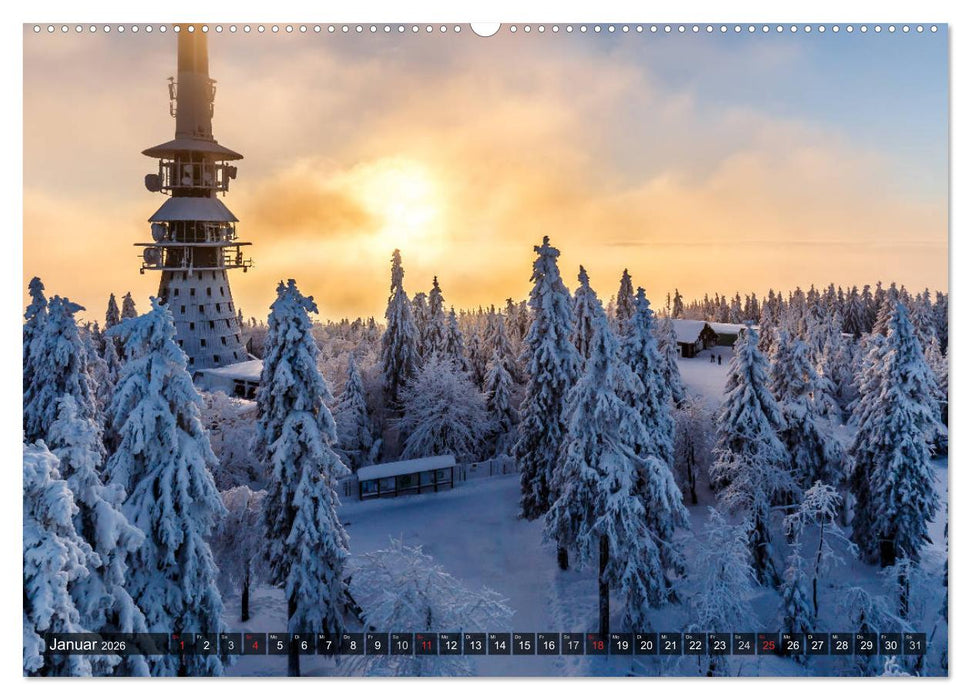 Zauberhaftes Fichtelgebirge (CALVENDO Wandkalender 2026)