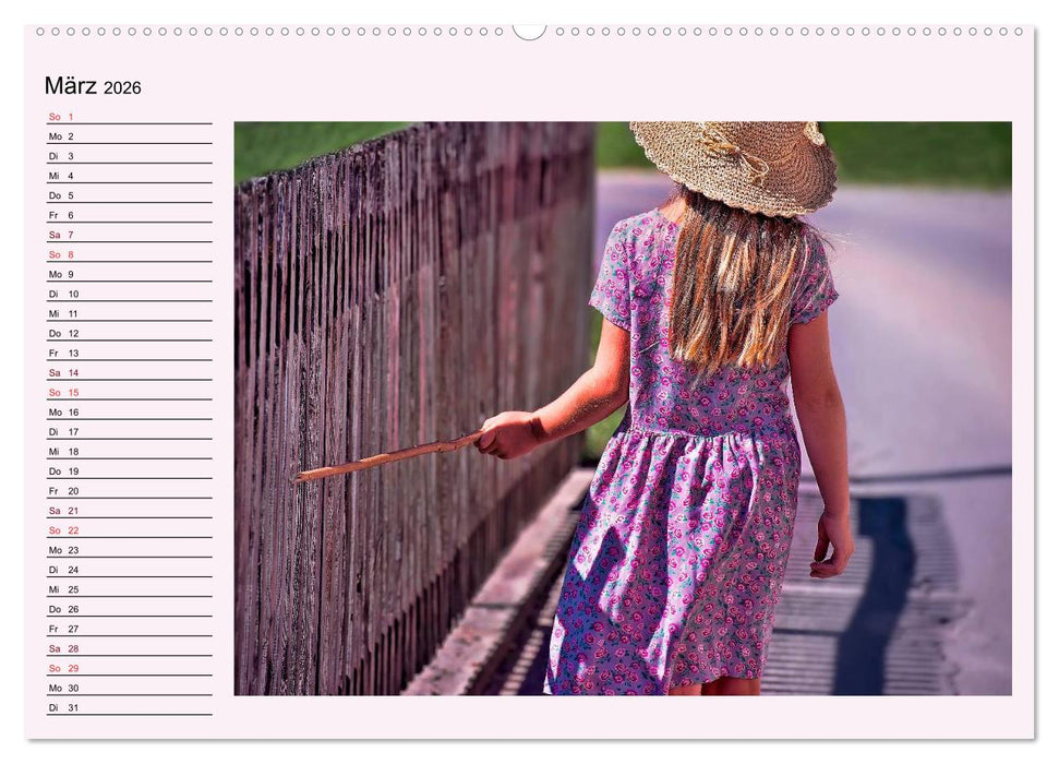 Lila - die mystische Farbe (CALVENDO Premium Wandkalender 2026)