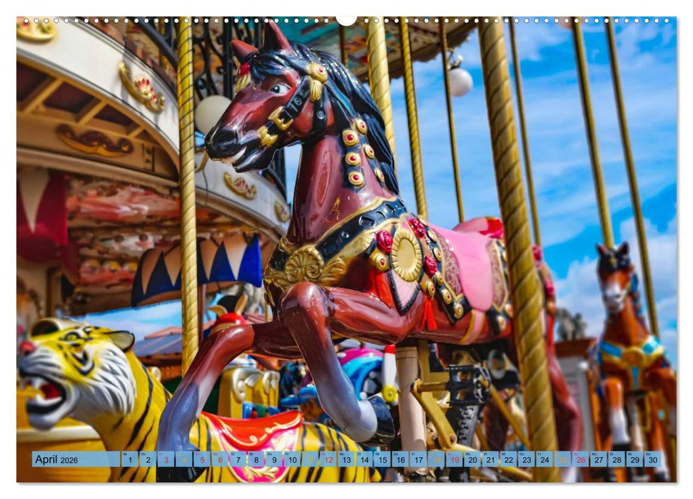 Karussell - Nostalgie (CALVENDO Wandkalender 2026)