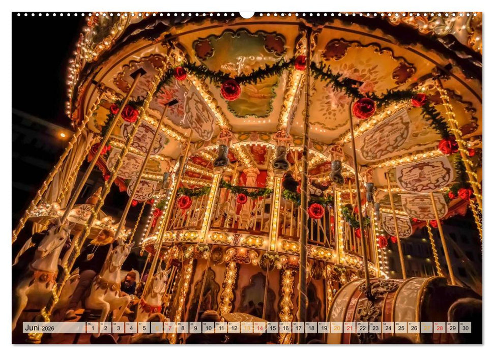 Karussell - Nostalgie (CALVENDO Wandkalender 2026)