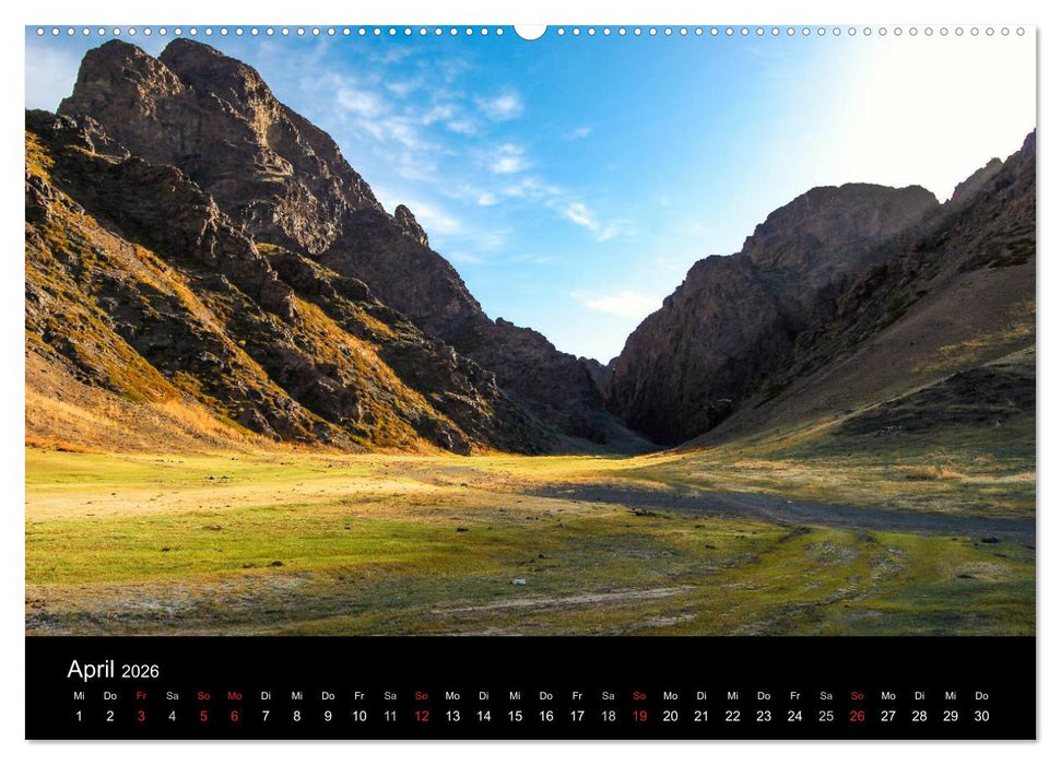 Mongolei - Zwischen Mittelalter und Moderne (CALVENDO Wandkalender 2026)