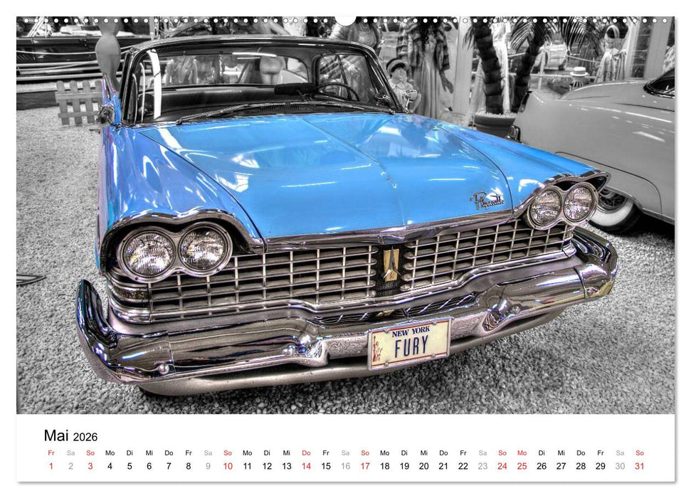 Classic Dream Cars (CALVENDO Wandkalender 2026)