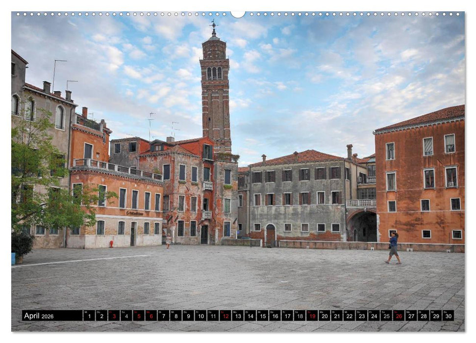 Venedig - Der andere Blick (CALVENDO Wandkalender 2026)