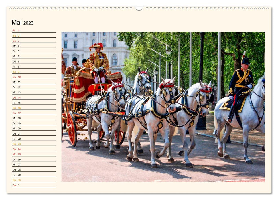 Pferdekutschen - Vorgänger des Automobils (CALVENDO Wandkalender 2026)