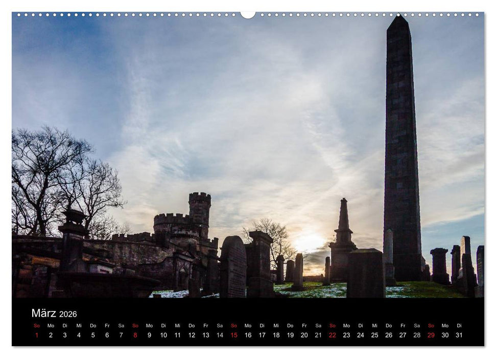 EDINBURGH. Blick. Licht. Wetter. (CALVENDO Premium Wandkalender 2026)
