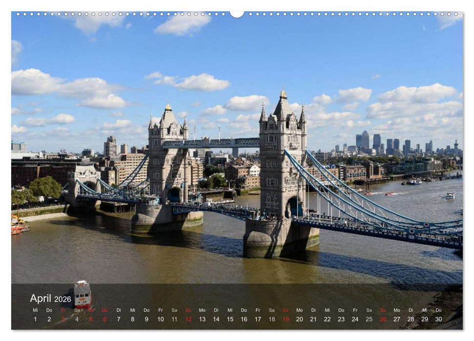 METROPOLEN - die schönsten Weltstädte (CALVENDO Premium Wandkalender 2026)
