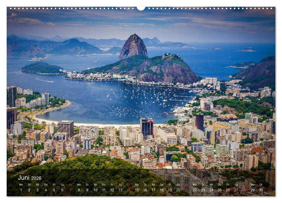 METROPOLEN - die schönsten Weltstädte (CALVENDO Premium Wandkalender 2026)