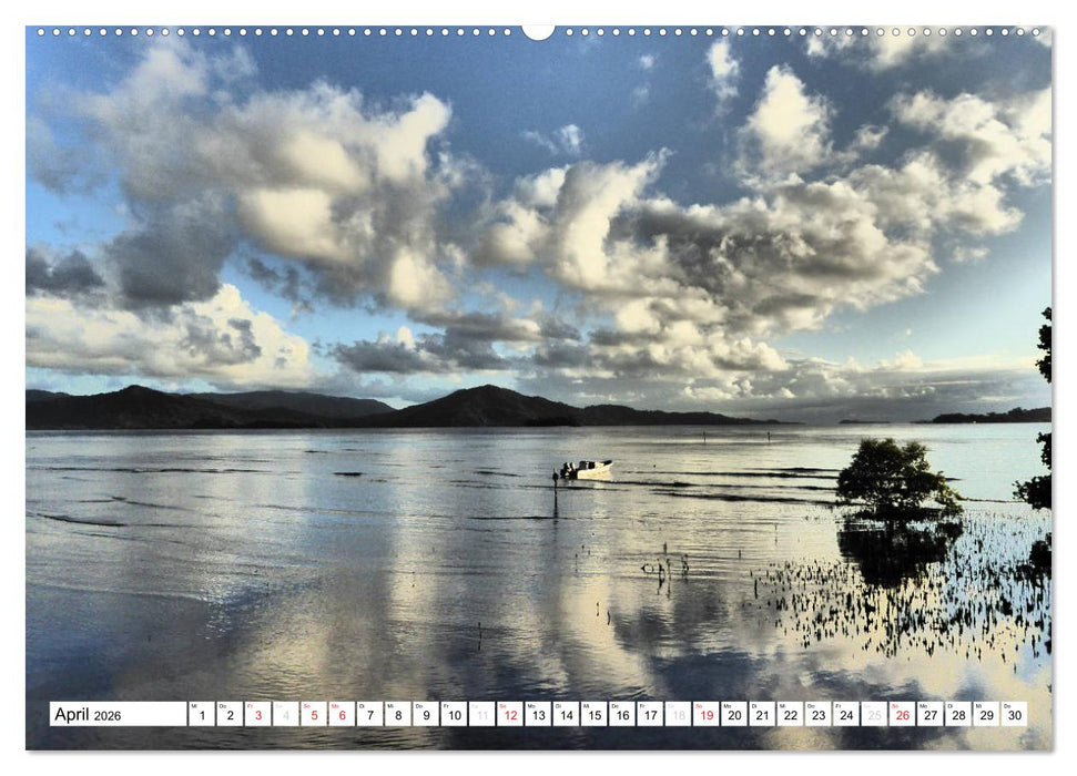 Papua-Neuguinea Geheimnisvolle Inselwelt (CALVENDO Premium Wandkalender 2026)