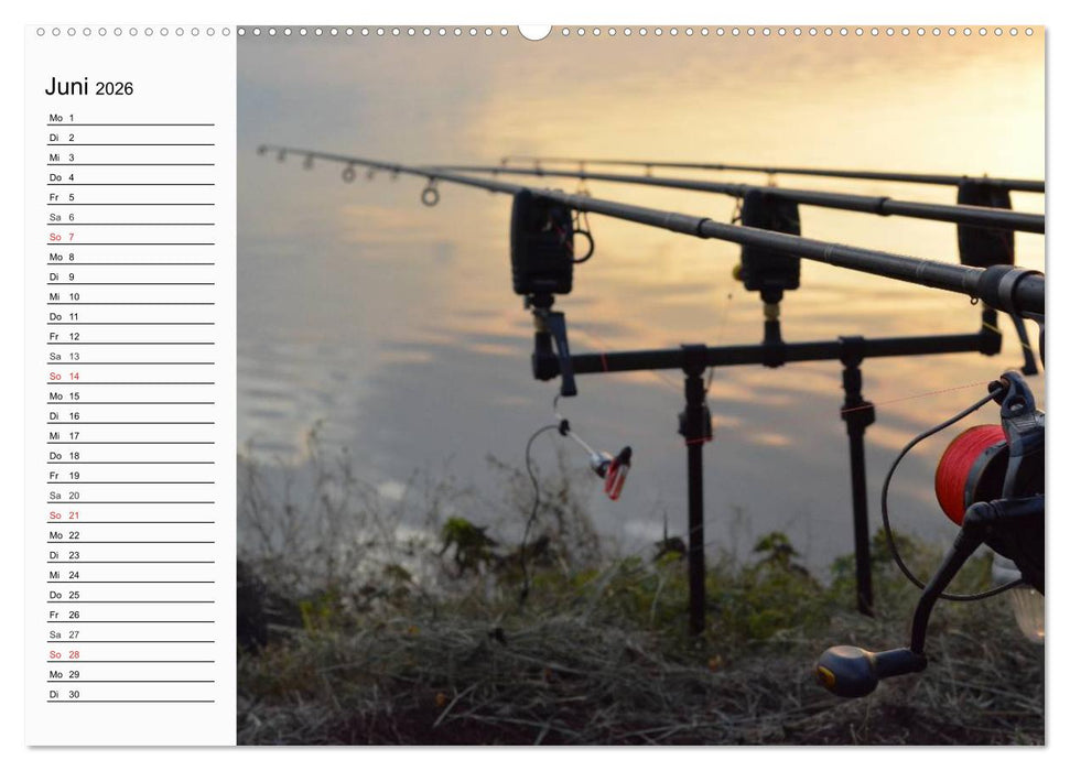 Faszination Angeln und Fischen (CALVENDO Wandkalender 2026)